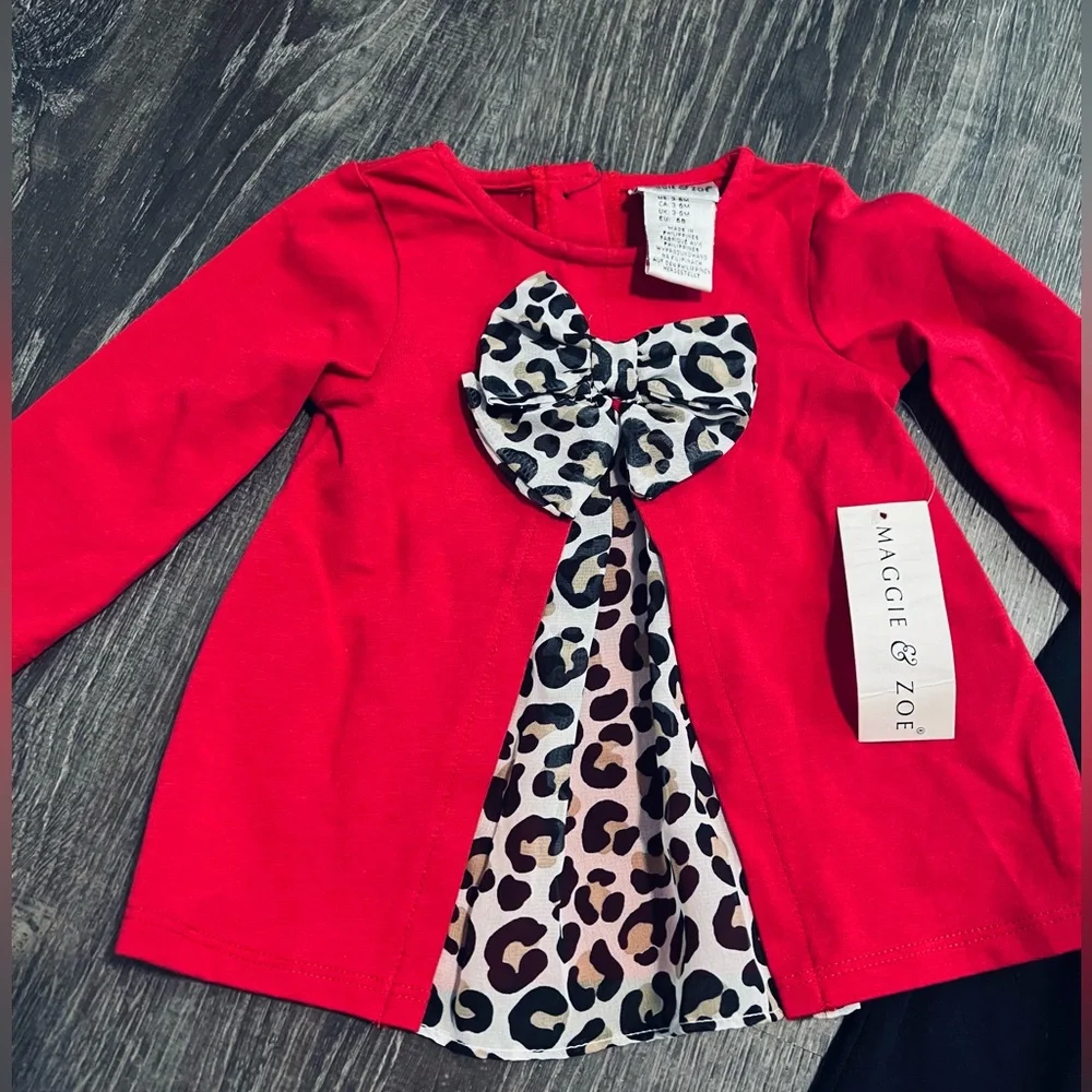 BABY GIRL Outfit Set**3-6 mo. $88 NWT - Picture 2 of 2
